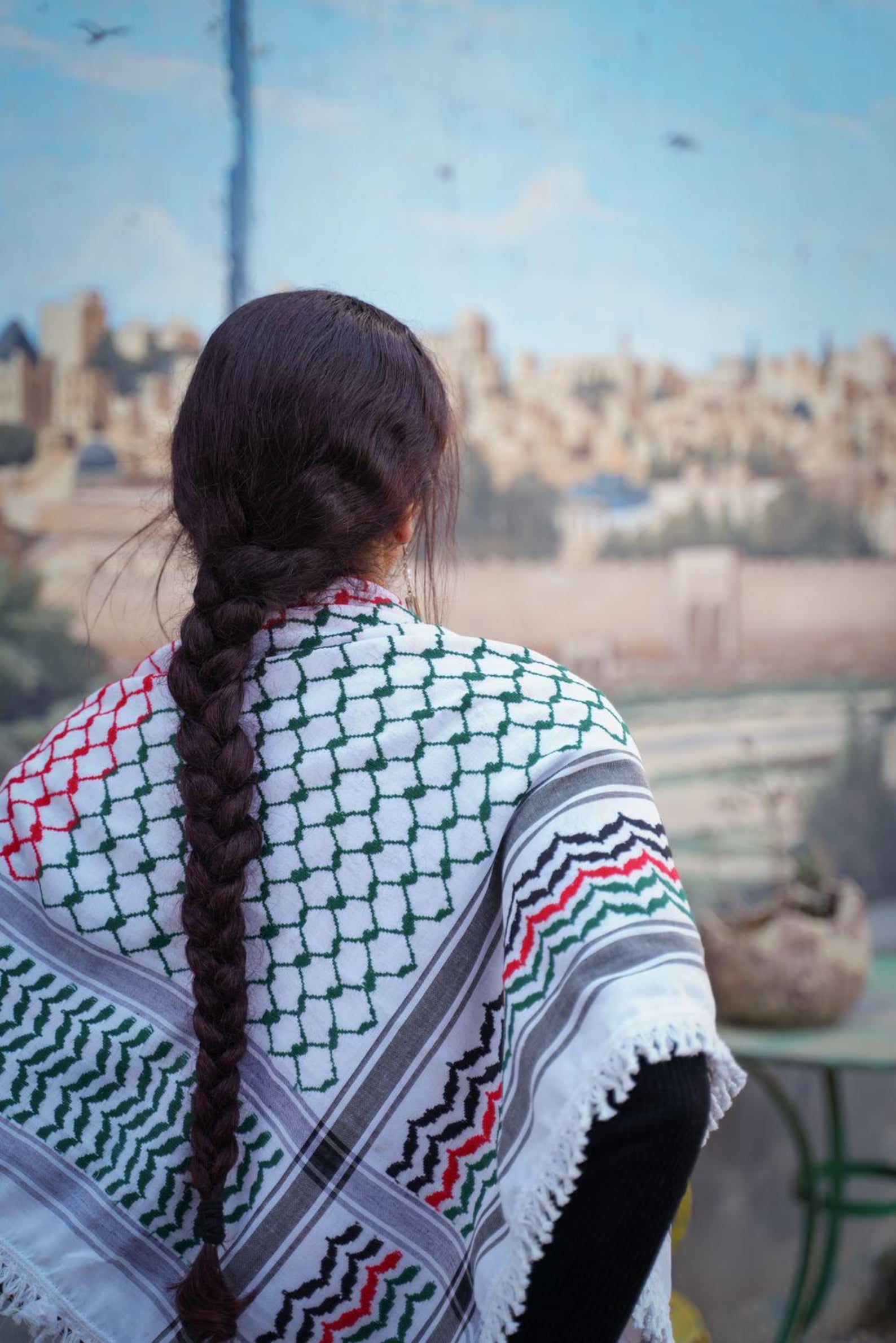 Palestine Flag Kufiya