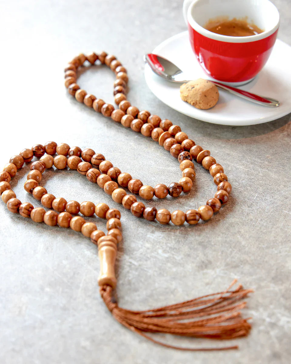 Olive Wood Prayer Beads Ninety Nine